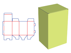 Bottom lock tube box, food packaging design, self-locking bottom packaging design, color box, cardboard corrugated pit carton, packaging structure design, packaging design, cosmetic packaging, cosmeti