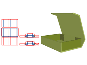 The book-shaped clamshell gray board is half-worn X, and the leather shell is five plates, which can be flattened and transported